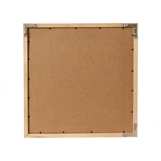 Hello Honey® Square Abstract Embroidery in Wood Frame